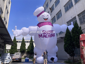 33ft Publicidad Gigante Inflable <span class=keywords><strong>Stay</strong></span> <span class=keywords><strong>Puft</strong></span> Inflable Marshmallow Hombre Personaje de dibujos animados - Product Image 3