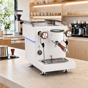 Careforcafe Classic, Máquina de Café Espresso Profesional Comercial, Semiautomática, con Bomba de Vibración de 9 Bares - Product Image 2