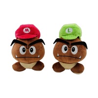 Petite peluche champignon Mario, déguisée en Mario, Luigi, Yoshi, ou en forme de châtaignes endormies, version premium, personnage de dessin animé