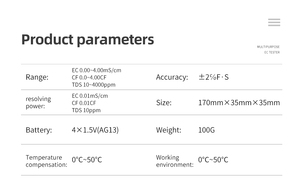 EC-3185 3-in-1 Bodenfeuchtigkeit-, Sonnenlicht- und pH-Wert-Tester, Bodenfeuchtigkeitsmesser für Pflanzen, Gartenbau und Zimmerpflanzen - Product Image 2
