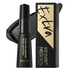 Neogen Extra Volume Curl Metal para Mascara Black 3 Descuentos Forma de Gel a prueba de agua Ingrediente de hierbas Característica de fibra Etiquetado personalizado - Product Image 1