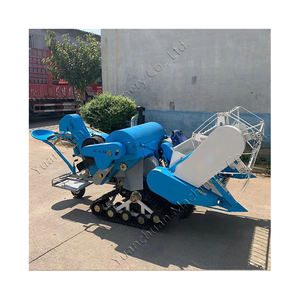 以履带式水稻和小麦收割机小地块水稻和旱稻联合收割机 - Product Image 5