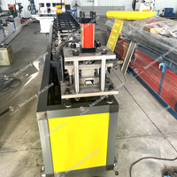 Haute efficacité de travail automatique enrouler porte rouleuse hydraulique cisaillement acier Garage volet porte rouleau formant la Machine