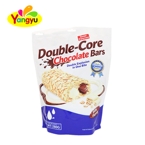 Barres de <span class=keywords><strong>chocolat</strong></span> double cœur en gros 280G, en sachet, enrobées <span class=keywords><strong>d</strong></span>'<span class=keywords><strong>avoine</strong></span> - Product Image 2