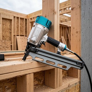 Cloueur <span class=keywords><strong>pneumatique</strong></span> de haute qualité TOUA FN2190, conception de tête à 21 degrés, qualité industrielle, corps en aluminium, capacité de 70 clous, garantie 1 an - Product Image 5