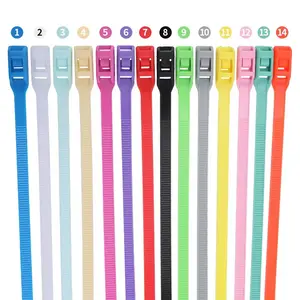 Factory Price Multi Purpose Plastic Nylon Flat Naughty Fort Cable Tie