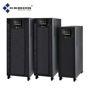 Kebos-Torre en línea trifásica de doble conversión de 60kW, sube, SNMP, USB, RS232, varios puertos, 60 Kva, sube en línea