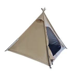 防水tipi帐篷野营轻质帐篷价格更低