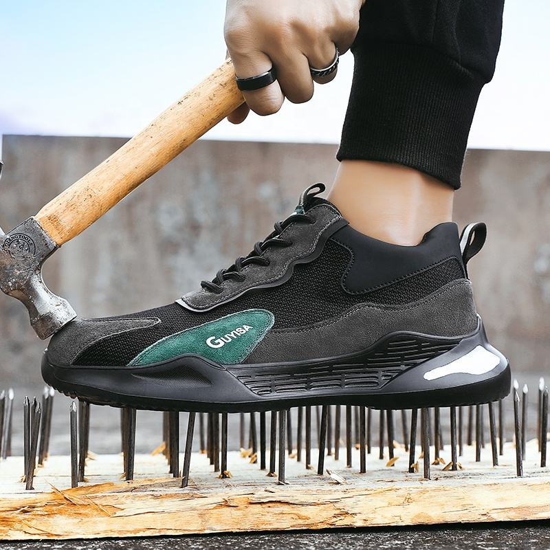 Alibaba Sport Type Safety Shoes For GUYISA Customizable Mesh