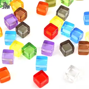 8ミリメートルMulti機能ゲームキューブ用着色プラスチックキューブゲーム