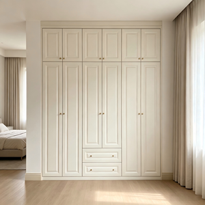 Meuble de dressing personnalisable avec coiffeuse, mobilier de maison, vestiaire, penderie, armoire de chambre, armoire de villa - Product Image 2