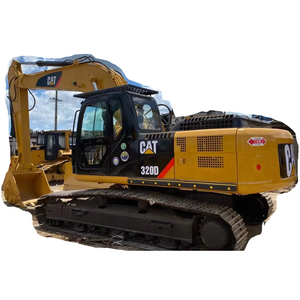 Excavadoras Usadas de 20 Toneladas, 95% Nuevas, Modelo 2019, para 320 320D 320D2, Cucharón de 1.7m, Motor Cummins, Bomba de Caja de Cambios, PLC, Venta de Motor Principal - Product Image 1
