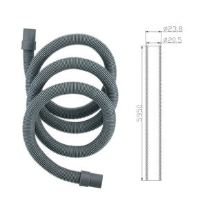 Kit de tubería de extensión de manguera de drenaje manguera de salida de drenaje y gancho para lavadora secadora <span class=keywords><strong>lavavajillas</strong></span> - Product Image 4