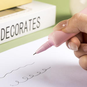 Diseño elegante <span class=keywords><strong>para</strong></span> niños, juguete <span class=keywords><strong>para</strong></span> aliviar el estrés, forma de animal lindo <span class=keywords><strong>kawaii</strong></span>, bolígrafos novedosos, bolígrafo blando con logotipo - Product Image 5