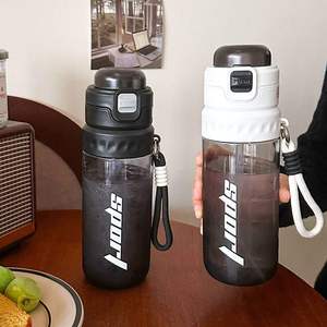 Botella Deportiva RTS con Pajita, Tipo Spray, Portátil, Resistente a Impactos, con Graduaciones, para Hombres, para Beber Directo en Verano - Product Image 2