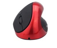 Produsen Sumber Mouse Nirkabel Vertikal Ergonomis Pengisian Daya Nirkabel 2.4G Mouse Vertikal Kantor