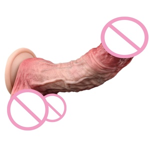 Juguetes Sexuales de Silicona de Doble Capa OS-ADL5045, Pene Artificial Realista Gigante para Mujeres, Dildo Realista - Product Image 1