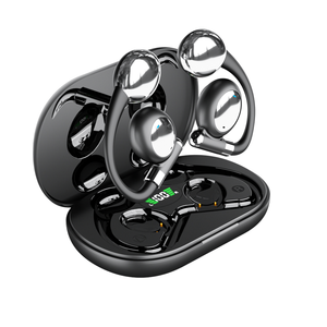 หูฟังออกกำลังกายแบบเปิดหู YK-880 พร้อมไมโครโฟน เสียงสเตอริโอคุณภาพสูง ดีไซน์แบบเกี่ยวหู สำหรับวิ่ง ปั่นจักรยาน พร้อมหน้าจอแสดงผลดิจิตอล - Product Image 1