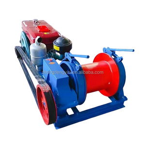 รอกเบรกมือสำหรับรถเครนก่อสร้างพร้อมส่วนประกอบหลัก-แบริ่งและเกียร์ - Product Image 1