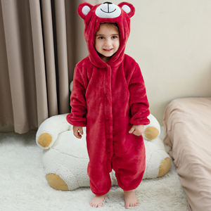 Michley hoàn thành màu sắc dễ thương Gấu bắc cực leo áo choàng Giao hàng nhanh chóng đặt hàng tối thiểu một mảnh với dây kéo đóng cửa - Product Image 6