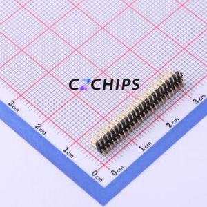 X1321WVS-2x24J-C40D53 Pin Header SMD,P=1.27mm Connector ( Pin Structure: 2x24P )( Pitch: 1.27mm )( Row Spacing: 1.27mm ) - Product Image 2