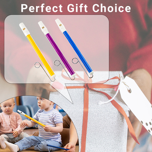 Nostálgico de plástico <span class=keywords><strong>para</strong></span> niños, silbato de alta calidad con barra de lazo, Tobogán, flauta, regalo nostálgico, Juguete Musical de Pvc - Product Image 4