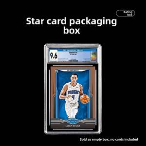 X527 Étui de protection en plastique givré pour cartes de sport, style PSA, avec scellage par ultrasons, pour cartes gradées - Product Image 2