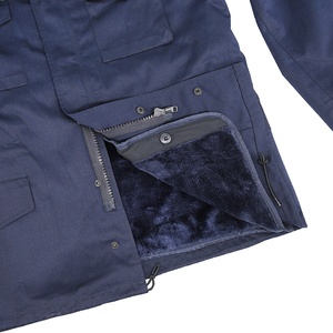KMS <span class=keywords><strong>ya</strong></span> hecho azul uniforme táctico de invierno ligero transpirable al aire libre impermeable campo de combate M65 chaqueta - Product Image 5