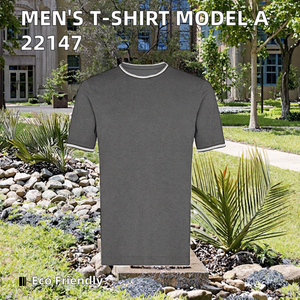 เสื้อยืดผู้ชายราคาส่งถูก 100% ผ้าฝ้าย 260 กรัม ย้อมเส้นด้าย ทรงสปอร์ต หลวม สวมใส่สบาย เสื้อยืดเจอร์ซีย์ยาว พิมพ์ลายดิจิตอล เสื้อยืดเปล่า OEM - Product Image 2