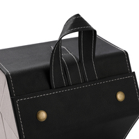 Portable PU cuir lunettes de soleil organisateur de voyage pliable lunettes boîte de rangement plusieurs cas affichage conteneurs