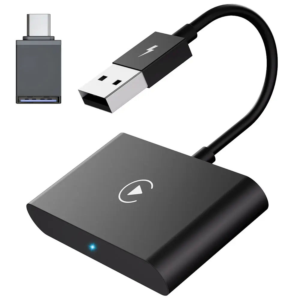 Wireless Carplay USB-Dongle Apple Car Play-Adapter für kabel gebundene OEM-CarPlay-Autos Konvertieren Sie die verdrahtete AI-Box für drahtlose Car Play