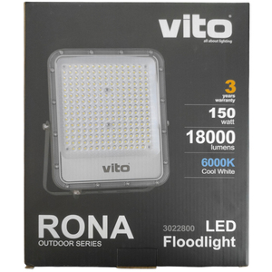 Projecteur LED Vito 150W 18000Lm 6000K Blanc Froid IP65 Éclairage Extérieur - Product Image 3