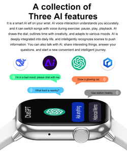 Montre intelligente GPS DT M2 Téléchargements <span class=keywords><strong>APP</strong></span> Écran AMOLED 1.85 pouces Montre dynamique Visage BT Appel Surveillance de la fréquence cardiaque Montre intelligente sportive - Product Image 5