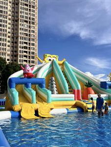 Sıcak satış şişme yüzen su parkı ekipmanları ev yetişkin eğlence için-Juegos Para Parques su oynamak Juegos Para Parques - Product Image 5