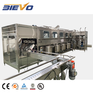 Đầy đủ tự động trống 20 lít đóng chai 5 gallon nước tinh khiết dây chuyền sản xuất máy chiết rót - Product Image 2