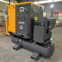 Compresseur d'air à vis 11 kW 16 bar 15 ch tout-en-un Compresseurs d'air à vis industriels Compresseur d'air à vis avec sécheur
