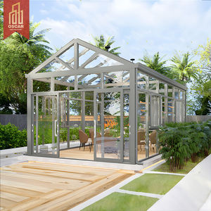 Abri d'auto moderne Tente de toit à ciel ouvert Traitement du dîner Cabine en alliage d'aluminium Terrasse Balcon Salle de soleil - Product Image 2