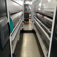IMPRIMANTE FLEXO BORD DE PLOMB SLOTTER MACHINE DE DÉCOUPE MACHINE PISTE DE CARTON À GRANDE VITESSE Colleur et STITCHER