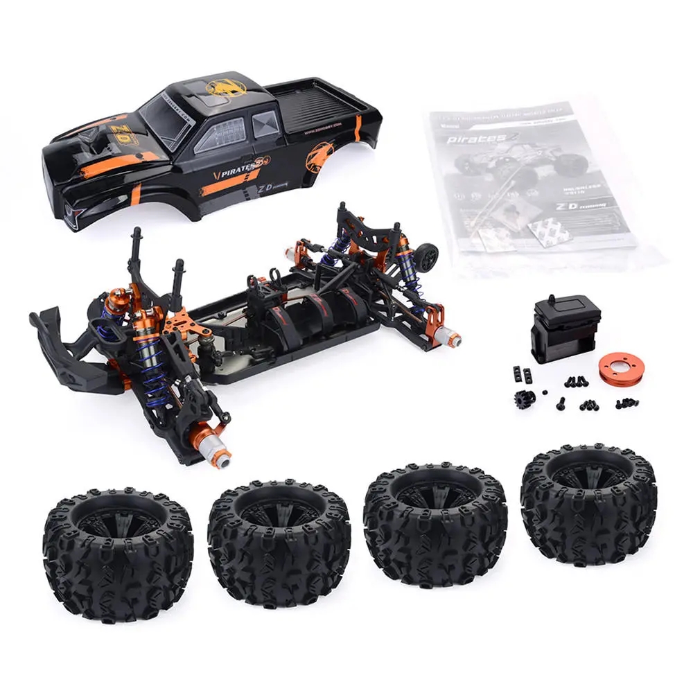 ZD Racing MT8 Pirates3 1/8 4WD RC Car Kit - 90km/h Brushless