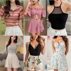 Stock de vêtements mixtes neufs et d'occasion pour femmes, incluant des robes, vente en gros à prix abordable, en ballots aléatoires CN GUA QZ-050 - Product Image 4