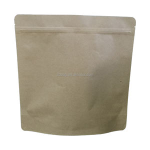 <span class=keywords><strong>Cacao</strong></span> 250g 500g 1000g 1kg Bronzage Estampage Or Gravure Impression Numérique Kraft Artisanat Feuille D'aluminium Poche Standup Zip Lock Sacs - Product Image 2