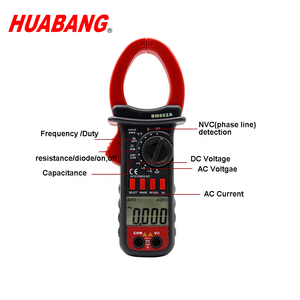 มิเตอร์วัดไฟฟ้าดิจิตอล BM802A วัดแรงดันไฟฟ้ากระแสตรงและสลับ วัดกระแสไฟฟ้าสลับแบบ True RMS แคลมป์มิเตอร์ 1000A วัดกระแสไฟฟ้ากระแสตรง 1000V วัดแรงดันไฟฟ้ากระแสสลับ 700V - Product Image 4