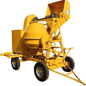 Bétonnière mobile 250L-1000L, moteur électrique haute efficacité, portable avec pompe, productivité 40m3/h, moteur 13.2KW - Product Image 3
