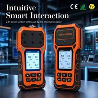 HYS2000 Detektor Gas Multi Portabel Akurasi Tinggi Penganalisis Gas Digital untuk EX O2 CO H2S VOCs Tahan Air IP67 Penyimpanan Data 100.000