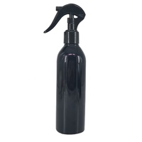 250ml 블랙 빈 라운드 모양 플라스틱 명확한 미니 트리거 분무기 8 oz 스프레이 병
