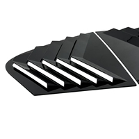 Cache-ventilations de vitre arrière pour BMW Série 5 G30 2017-2023, garniture de fenêtre latérale, modification extérieure