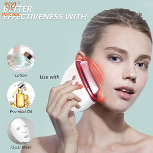 เครื่องนวดหน้าและยกกระชับผิวหน้า PAKISS แบบพกพา ชาร์จผ่าน USB ใช้ไมโครเคอร์เรนท์และการสั่นสะเทือน - Product Image 6