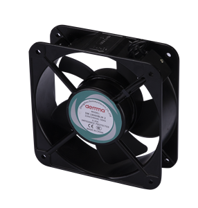 พัดลมระบายความร้อนแบบแกน AC ขนาด 120x120x38 มม. 110/220/380V 142.8-171 ลบ.ม./ชม. 2500-2850 รอบต่อนาที แบบลูกปืน/แบริ่ง สำหรับตู้ควบคุมอุตสาหกรรม - Product Image 4