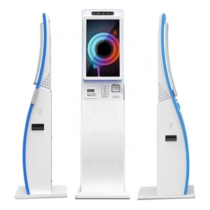 Kiosque de paiement interactif en libre-service avec écran tactile 24 pouces, accepteur de billets et de pièces, et connexion Wi-Fi - Product Image 1