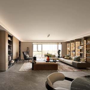 High <b>End</b> Villa Luxurious Decoration Living Room Dining Table <b>Bookshelf</b> Wardrobe Customized Complete Set of Furniture - Product Image 6